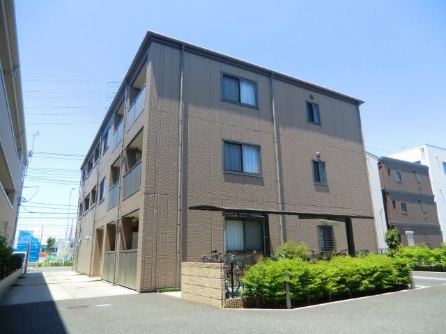 建物外観　駅徒歩３分南向き