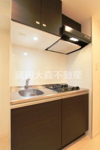 キッチン　2口ガスシステムキッチン