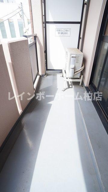 バルコニー　広々としたバルコニーです