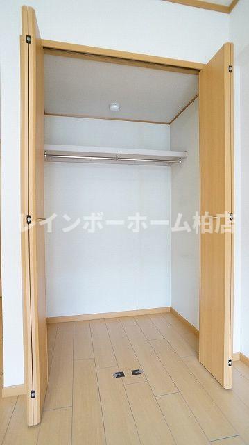 収納　たっぷりとした収納スペースです