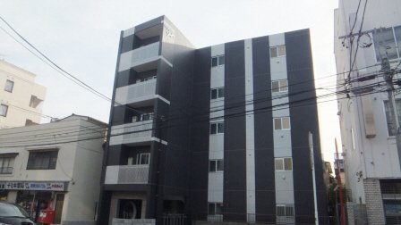 建物外観　オートロック付きのマンションです。