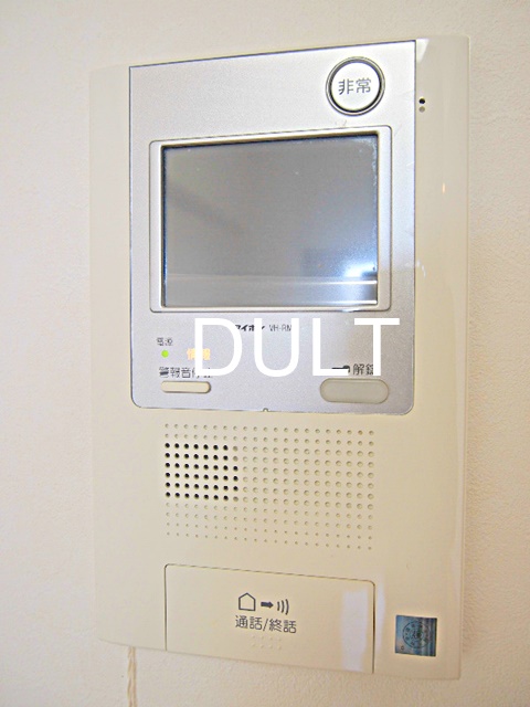 セキュリティ　モニター付きインターホンです。