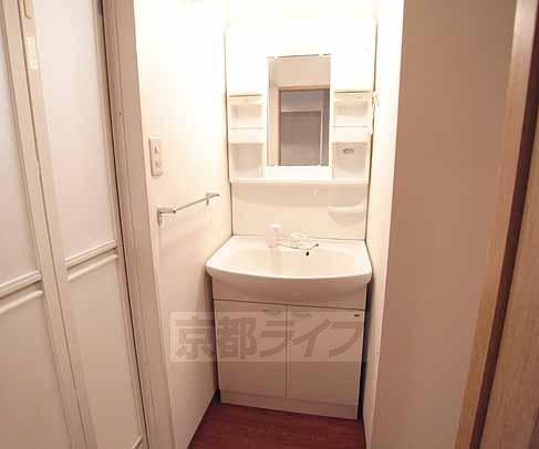 洗面設備　シャンプードレッサー付です。