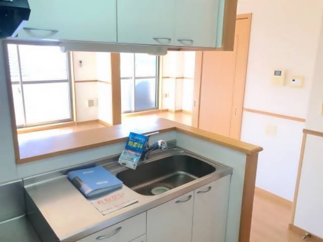 キッチン　２口コンロ設置可能