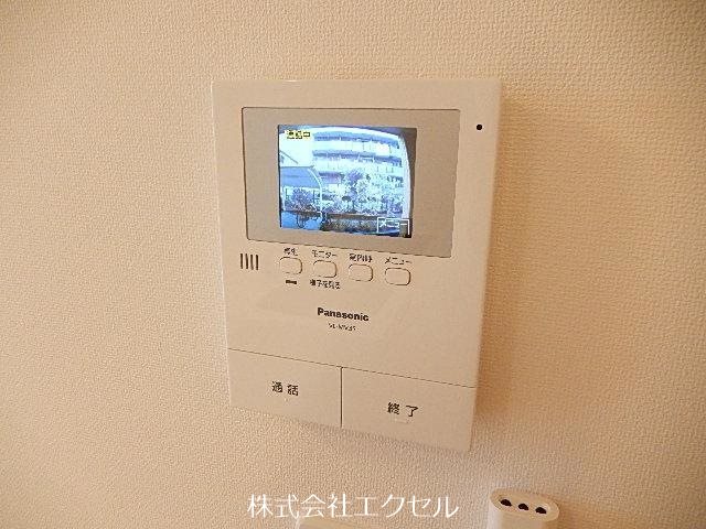 セキュリティ　来訪者の姿をご確認頂けます。