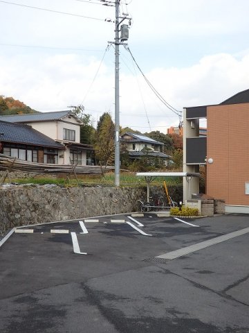 駐車場　駐車場です