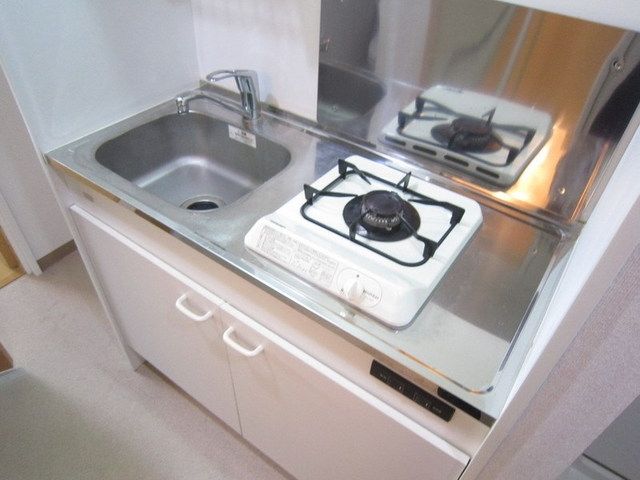 キッチン　１口ガスコンロシステムキッチン