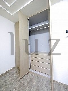 収納　クローゼット完備で室内スッキリ収納。