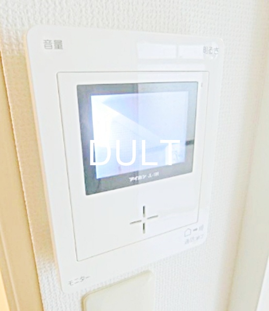セキュリティ　モニター付きインターホンです。