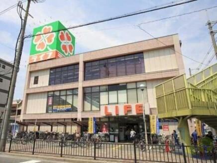 スーパー　ライフ江口店（スーパー）まで144m