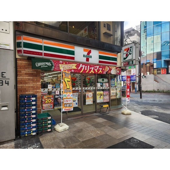 コンビニ　セブンイレブン熊本下通２丁目店（コンビニ）まで198m