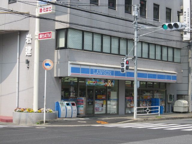 コンビニ　ローソン市川湊店（コンビニ）まで414m