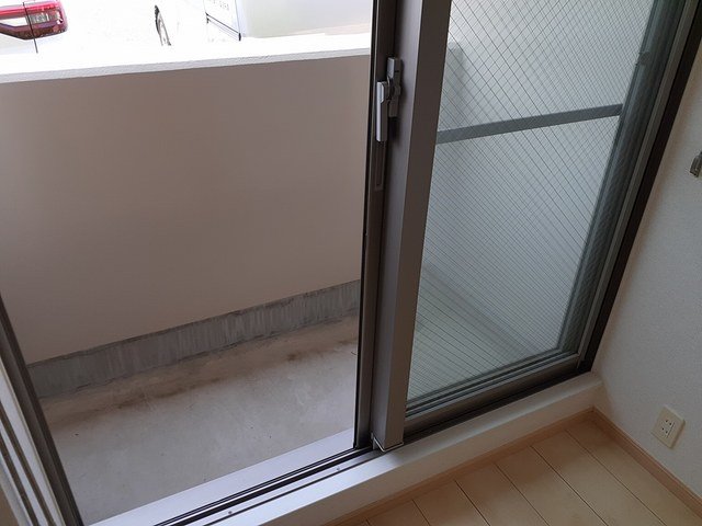 バルコニー　落ち着いた時間を過ごせるバルコニーです