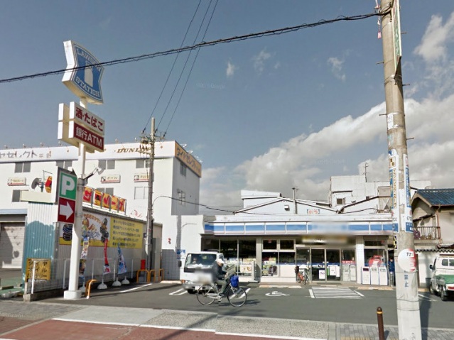 コンビニ　ローソン喜連東二丁目店（コンビニ）まで185m