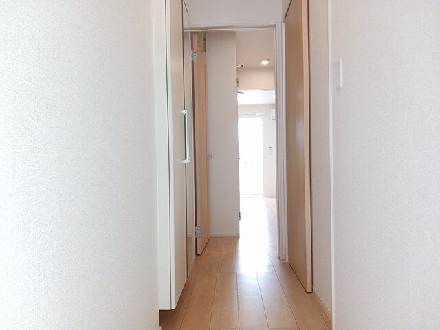 玄関　明るい玄関です
