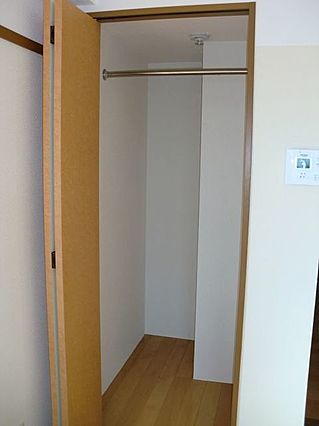 収納　収納のためのスペースです