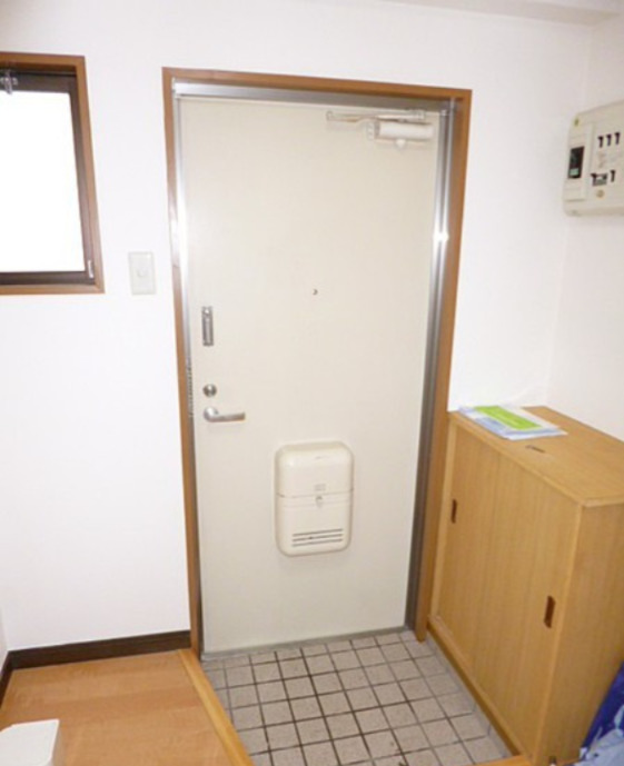 玄関　明るい玄関です