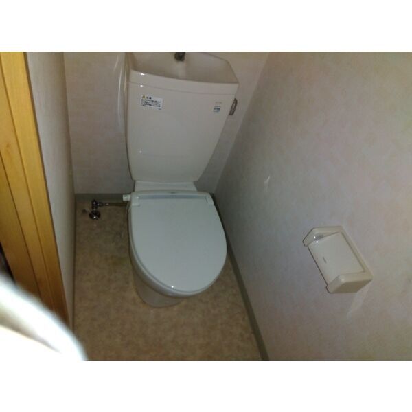 ＪＲ信越本線 亀田駅 徒歩6分 3階建 築23年のトイレ写真