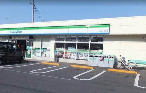 コンビニ　ファミリーマート 田柄一丁目店（コンビニ）まで355m