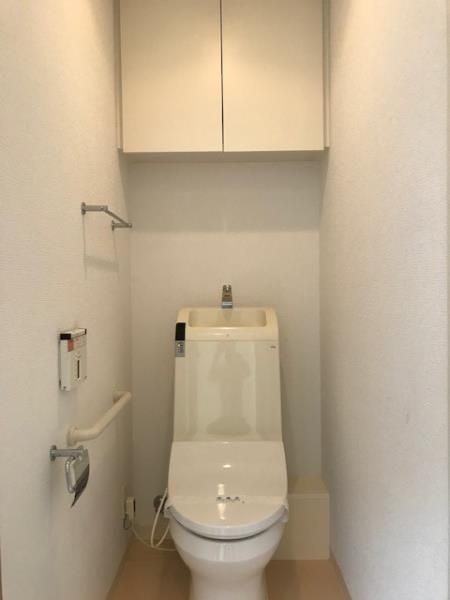 トイレ　ゆったりとした空間のトイレです