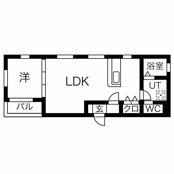 GCDヴィラ荒子の間取り写真