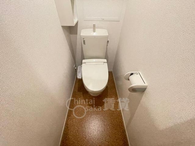 能勢電鉄妙見線 多田駅 徒歩9分 2階建 築14年のトイレ写真