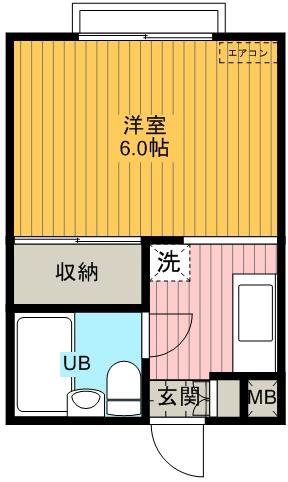グレイスハイムの間取り写真
