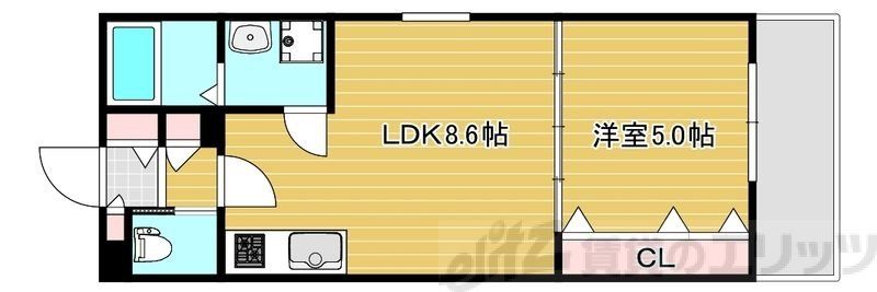 セレニティ豊川Iの間取り写真