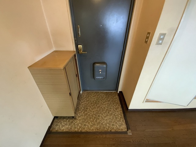 玄関　明るい玄関です