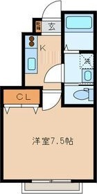 シルクコートAの間取り写真