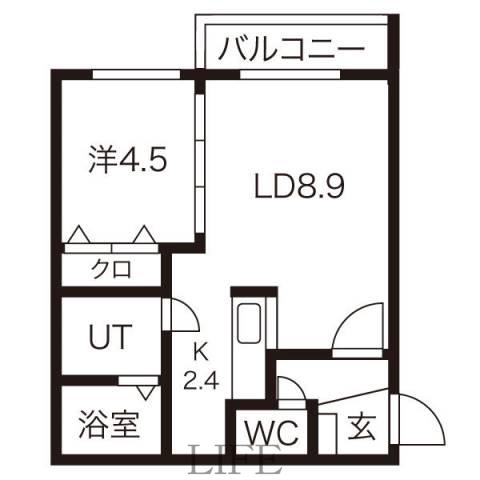 リッツハウス山の手の間取り写真
