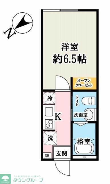 アーク久米川の間取り写真