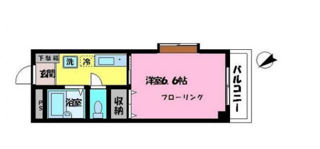 グランパーク川崎の間取り写真