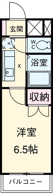ドミトリー518の間取り写真