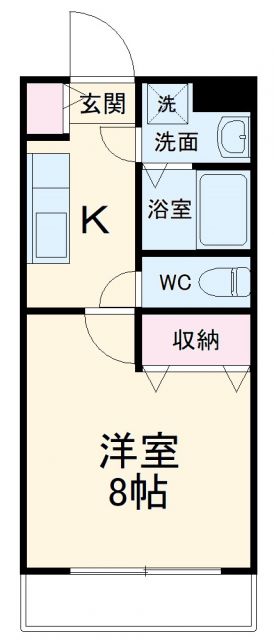 東武東上線 志木駅 徒歩12分 5階建 築15年の間取り写真