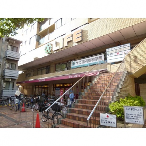 スーパー　【徒歩4分】ライフ西陣店（スーパー）まで350m