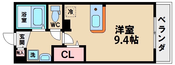 ワイズコート杭全の間取り