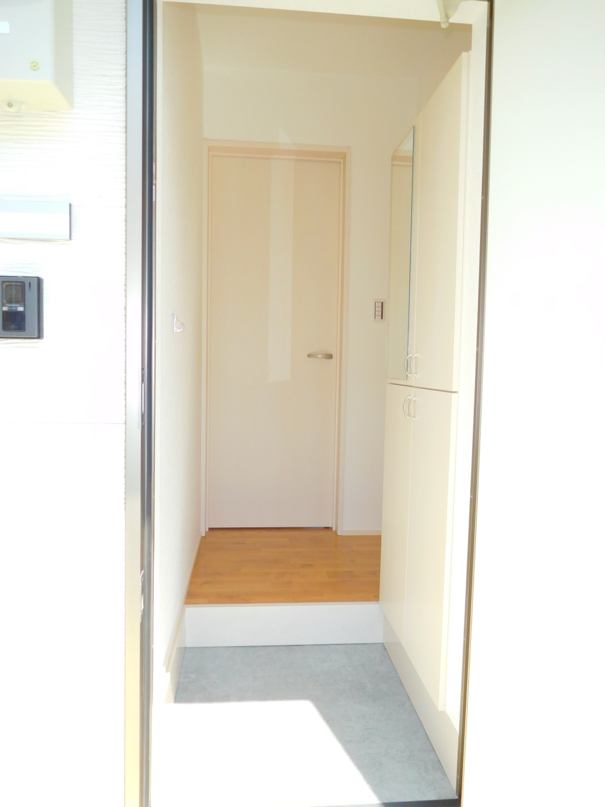 玄関　爽やかな玄関♪