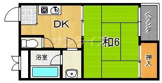 サンパーク1の間取り