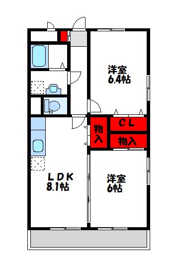 ビューポイントの間取り