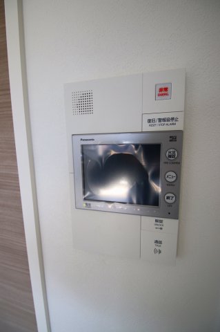 セキュリティ　モニター付きです