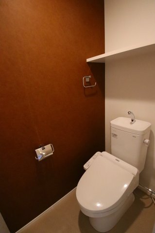 トイレ　ゆったりとした空間のトイレです