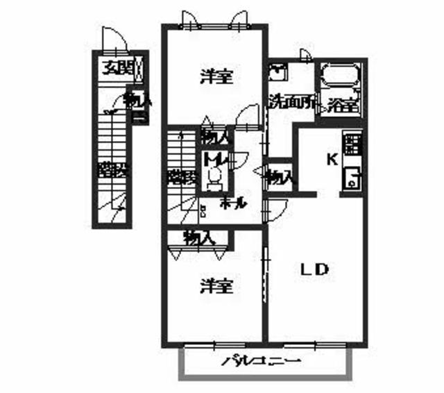 メゾン・アミューサの間取り