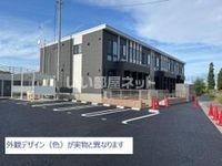 須賀川市大黒町のアパートの建物外観