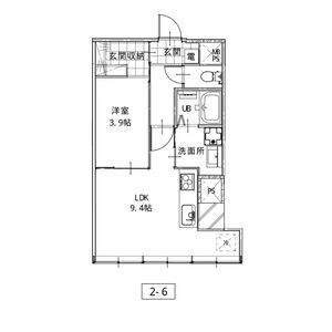 エスパシオ大町の間取り