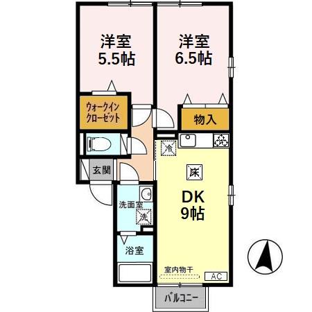 ドルフアイリスの間取り