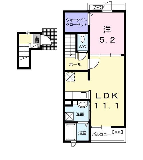 ドレー・アンファン　IVの間取り