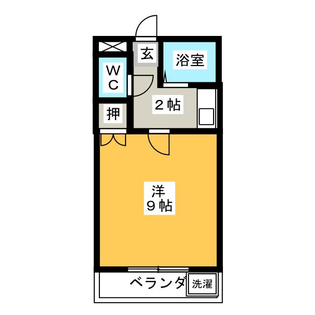 ブァルール江島の間取り