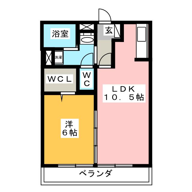 ラグランゼ大谷の間取り