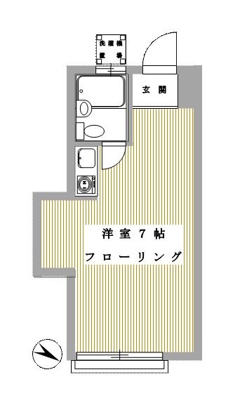 六本木ビレッジの間取り